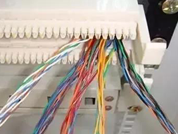 110语音配线架的线缆打法
