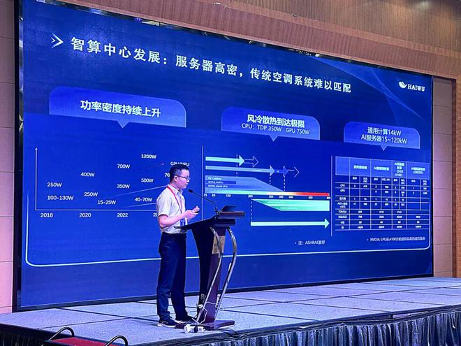 CQ9电子中国信息通信能源会议：海悟展示高密风冷智算解决方案(图2)