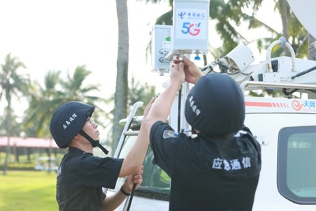 海南电信“硬核科技+暖心保障”护CQ9电子航博鳌亚洲论坛2024年年会(图1)