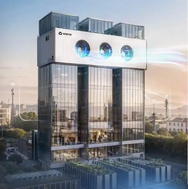 引领空间自由主义：维谛技术DMS壁挂CQ9电子式机房精密空调清爽出击！(图1)