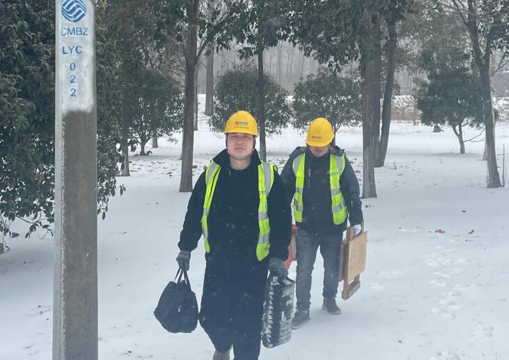 迎风雪 保通信 安徽移动筑牢通信安全防线CQ9电子(图2)