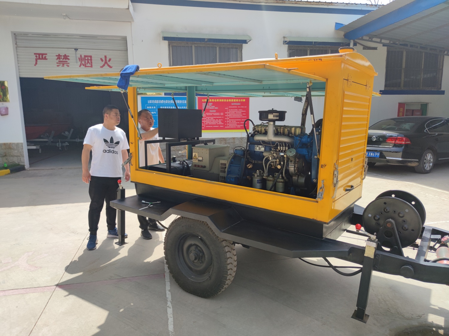 五一归来即冲锋 河务铁军护安澜CQ9电子(图2)