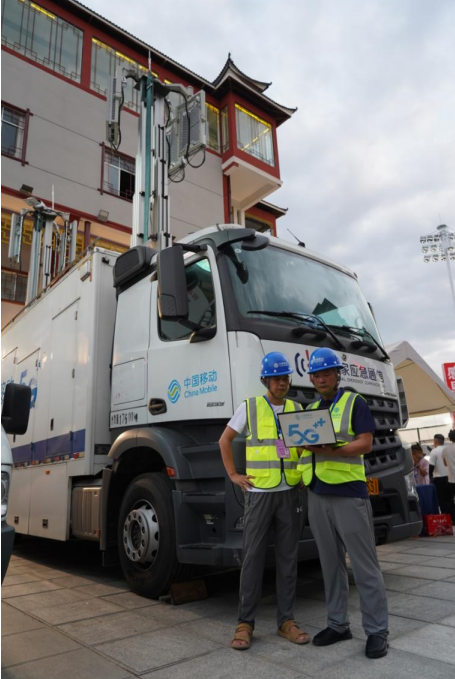 有呼必应 “移”路随行中国移动数智力量：通信保障抗洪峰 5G-A智耀村超CQ9电子_通信世界网(图1)