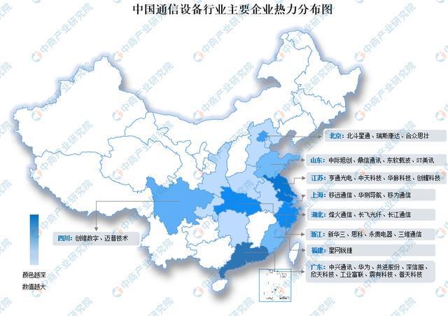 2025年中国通信设备产业链图谱及投CQ9电子资布局分析(图15)