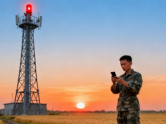 故事：当了5年的通讯兵退伍后发现村里的信号塔6点会准时闪三下CQ9电子(图2)