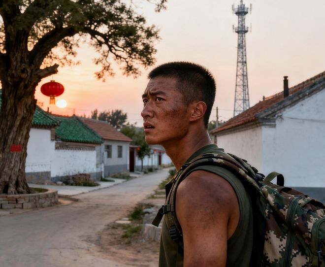 故事：当了5年的通讯兵退伍后发现村里的信号塔6点会准时闪三下CQ9电子(图1)