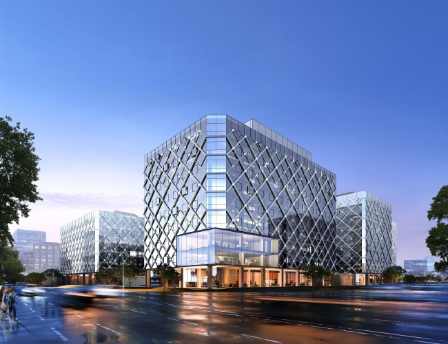 南威软件北京全球总部建设项目主体工程封顶打造北京科创产业新地标CQ9电子(图4)