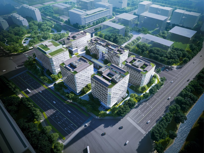 南威软件北京全球总部建设项目主体工程封顶打造北京科创产业新地标CQ9电子(图3)